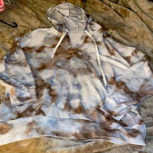 Boutique hoodie tie dye size 1x